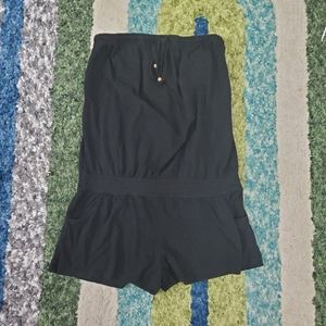 TEENS Bathing suit cover/ sleeveless short w/ pockets